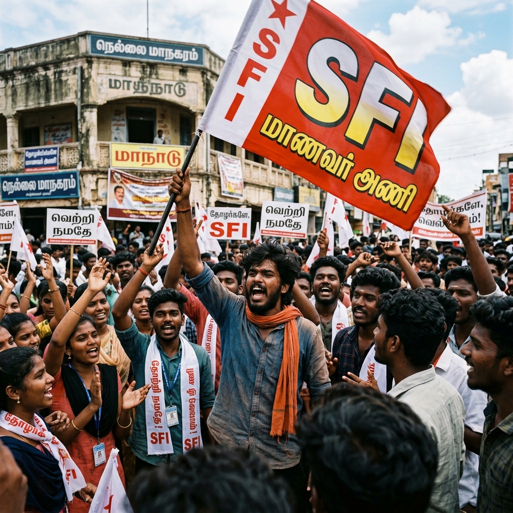 Campaign Banner Hoisting